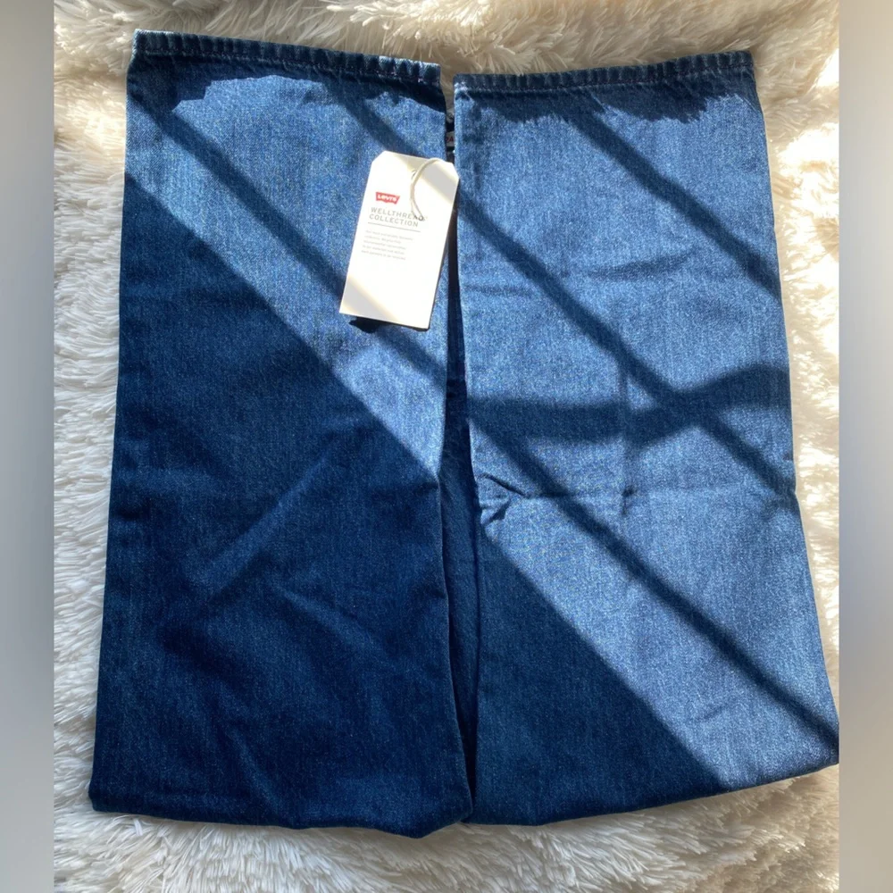 NEW Levi's WellThread High Loose Jeans Hemp Cotton 24 - Picture 9 of 16